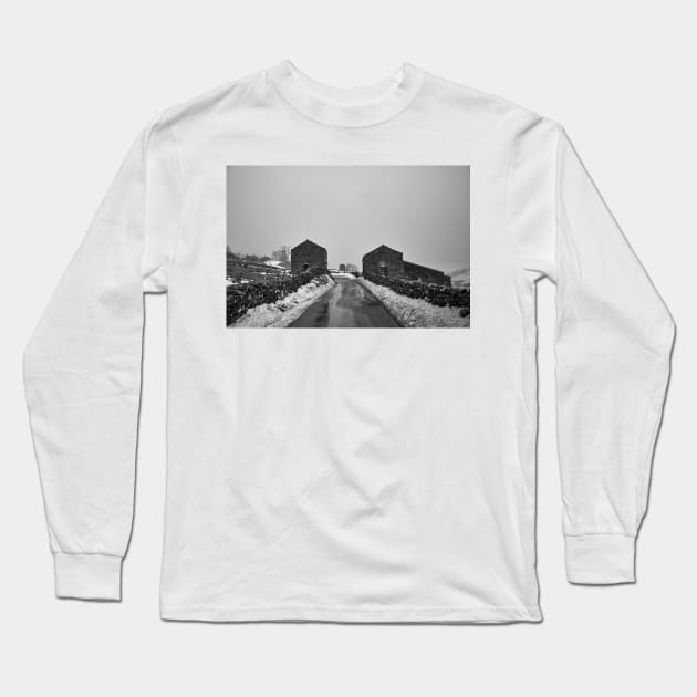 Yorkshire Barns Long Sleeve T-Shirt by richard49